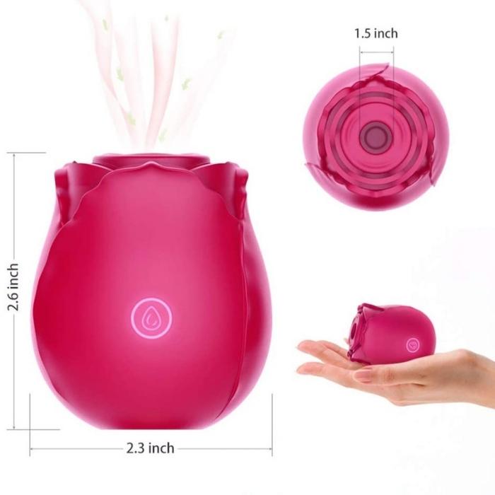Lady Jane Adult Sex Shop | Flower Clitoral Sucker - Red