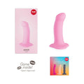 Amor is a semi-realistic dildo with small measurements. 5.3 inches long (a dildo on the small side) and 1.4 inch diameter, the Amor is a little brother to Magnum. The Amor does it in so many different ways: vaginally for beginners and women who like a lighter touch, or anally for those who love longer-lasting pleasure rather than a longer dildo. The silky surface made of 100% medical-grade silicone stimulates in bed, in the bathtub and also in a harness.