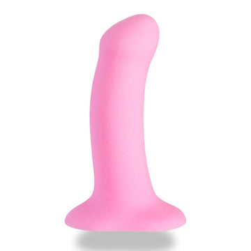 Amor is a semi-realistic dildo with small measurements. 5.3 inches long (a dildo on the small side) and 1.4 inch diameter, the Amor is a little brother to Magnum. The Amor does it in so many different ways: vaginally for beginners and women who like a lighter touch, or anally for those who love longer-lasting pleasure rather than a longer dildo. The silky surface made of 100% medical-grade silicone stimulates in bed, in the bathtub and also in a harness.