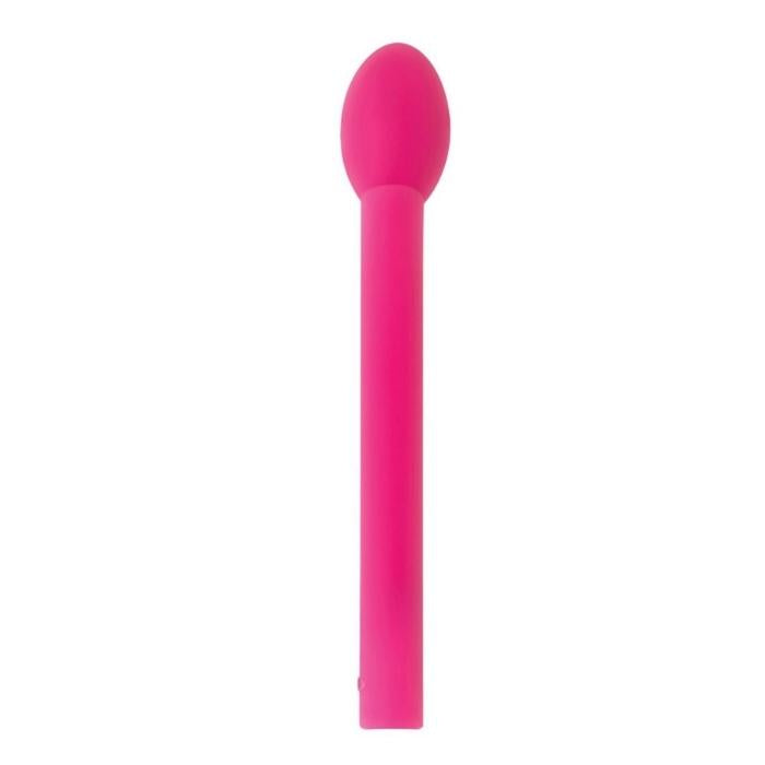 This toy was designed to provide you with a more pinpointed G spot massage. The head is slightly larger and bent to make sure it can reach those sweet spots. The shaft of this vibe is longer and more flexible than usual giving you that extra length for a deeper massage. This versatile toy is also great for anal stimulation. Choose from 7 different modes. USB rechargeable, waterproof and made from a body safe silicone.