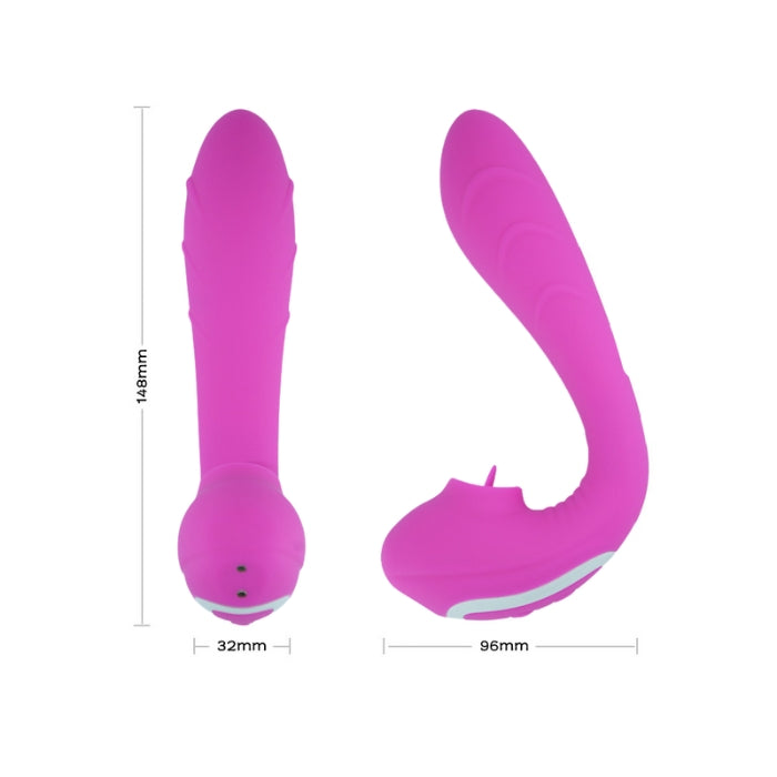 Lady Jane Adult Sex Shop | G Spot Vibrator & Licker - Lison Pink | Category_Sex Toys, Draft, Gender_For Women,