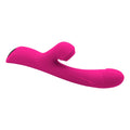 The Wendy Clit Sucker was designed with a shaft for insertion that provides you with 10 different modes of vibration to stimulate the G spot. With the tap of a button the head of the shaft heats up to give you another depth of pleasure directly to the G spot. The external attachment has 3 types of sucking functions that draw the blood to the clitoris making it more sensitive. USB rechargeable, waterproof and made from a body safe silicone.