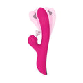 The Wendy Clit Sucker was designed with a shaft for insertion that provides you with 10 different modes of vibration to stimulate the G spot. With the tap of a button the head of the shaft heats up to give you another depth of pleasure directly to the G spot. The external attachment has 3 types of sucking functions that draw the blood to the clitoris making it more sensitive. USB rechargeable, waterproof and made from a body safe silicone.