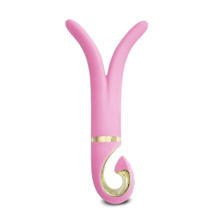 The new and improved G Vibe 3 now has 3 motors to stimulate the 3 sensitive spots. G-spot, the opposite wall of the vagina and the entrance of the vagina. This versatile toy can be used in numerous ways including and not limited to men's prostate (Manual included). Its unique shape adapts to each anatomy individually. The G vibe 3 has 6 new vibration modes with changeable intensity .100% waterproof and USB Rechargeable.