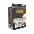 Glitterati penis themed party pack with foil stamped black and gold box including glitter pens straws and confetti