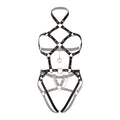 Lady Jane Adult Sex Shop | Heart Ring Teddy Harness - Black M