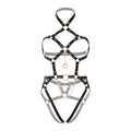 Lady Jane Adult Sex Shop | Heart Ring Teddy Harness - Black M