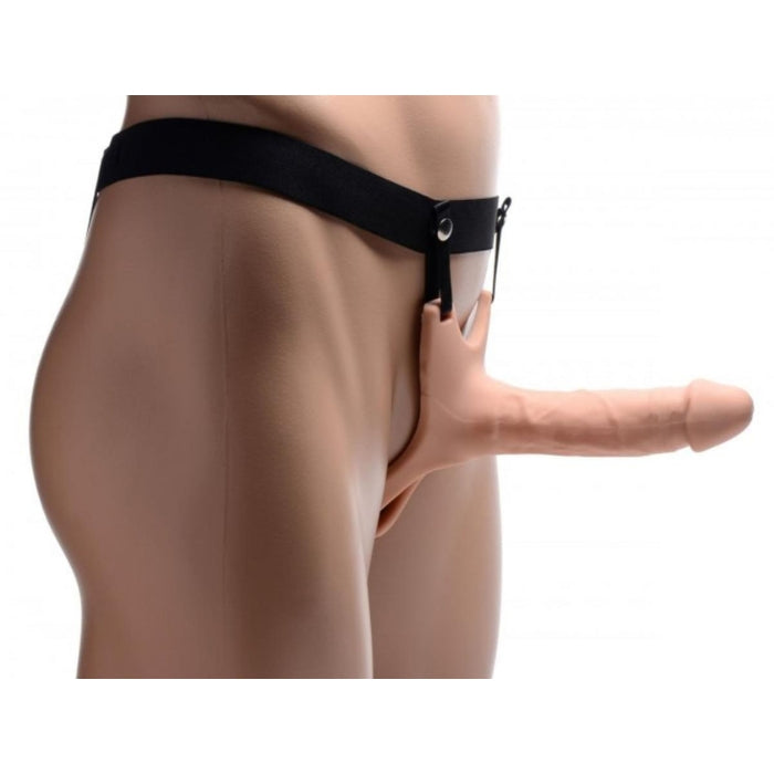 Lady Jane Adult Sex Shop | Hollow 6inch Strap On with Harness