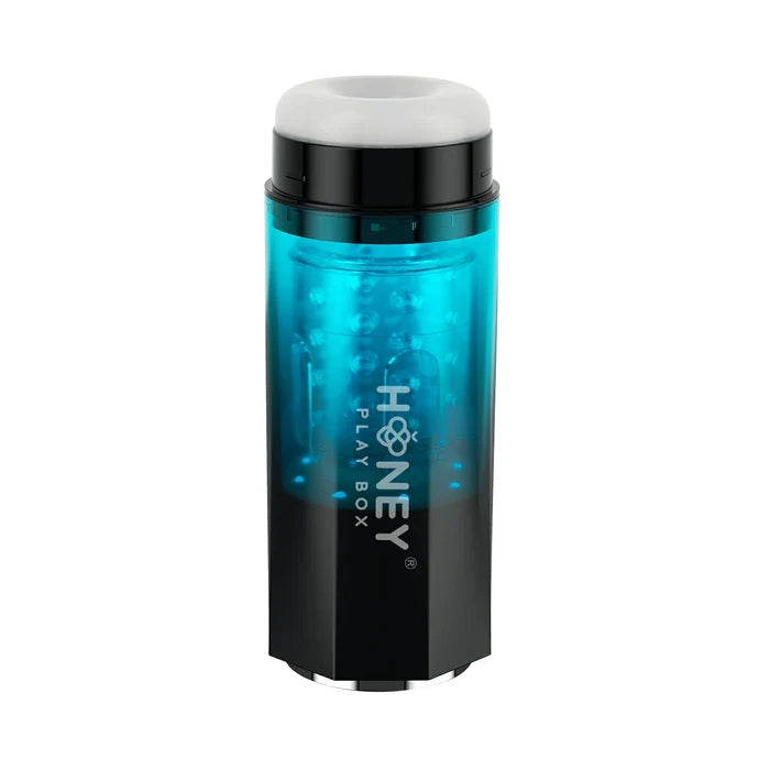Lady Jane Adult Sex Shop | Honey Adrian Automatic Rotating Maturbator - Blue