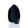 Black hot octopus solo interactive silicone toy with sleek curved design and two control buttons for interactive videos