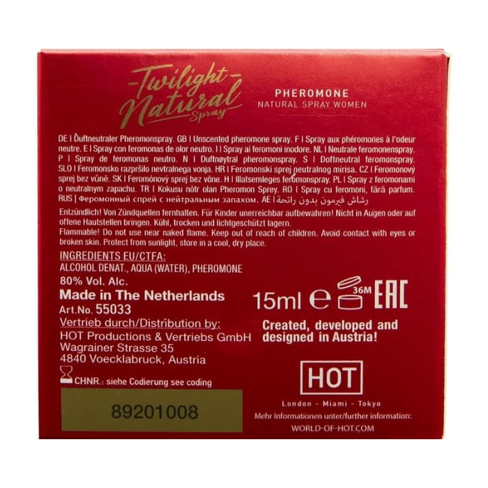 Lady Jane Adult Sex Shop | Hot Twilight Pheromone Spray for Her (15ml)