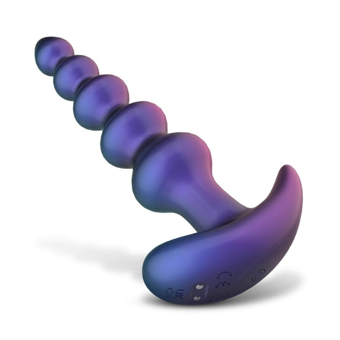 Lady Jane Adult Sex Shop | Hueman Galaxy Force Vibrating Anal Plug with Remote