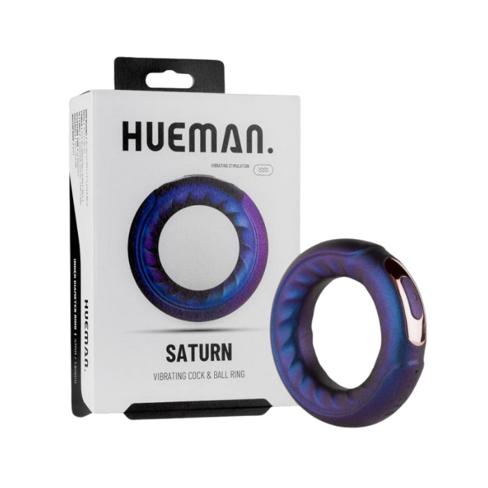 Lady Jane Adult Sex Shop | Hueman Saturn Vibrating Cock Ring