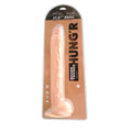 Hunger brutus 17.5 inch dildo made of smooth flesh-toned silicone with ridged shaft for experienced users realistic inspired