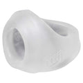 The Clutch cock/ball sling was created with thicker walls for more support. This product is worn to give you that much needed boost. The clutch pushes up and plumps up the shaft while pushing the scrotum out giving you a bigger bulge. The clutch features a dip designed into the shaft ring for less grip on the most sensitive shaft area. Made from TRP silicone blend.