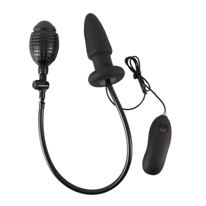Lady Jane Adult Sex Shop | Inflatable Butt Plug - Large Black
