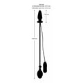 Lady Jane Adult Sex Shop | Inflatable Butt Plug - Large Black