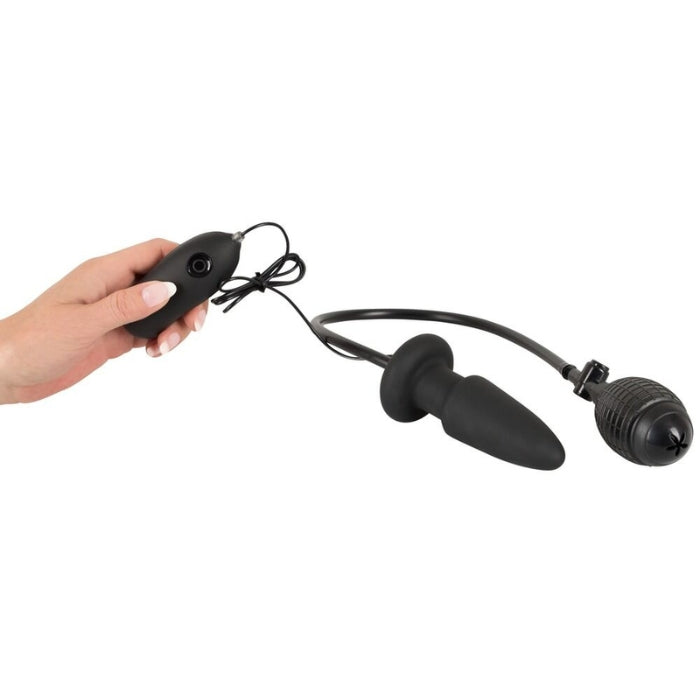 Lady Jane Adult Sex Shop | Inflatable Butt Plug - Large Black