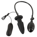 Lady Jane Adult Sex Shop | Inflatable Butt Plug - Large Black