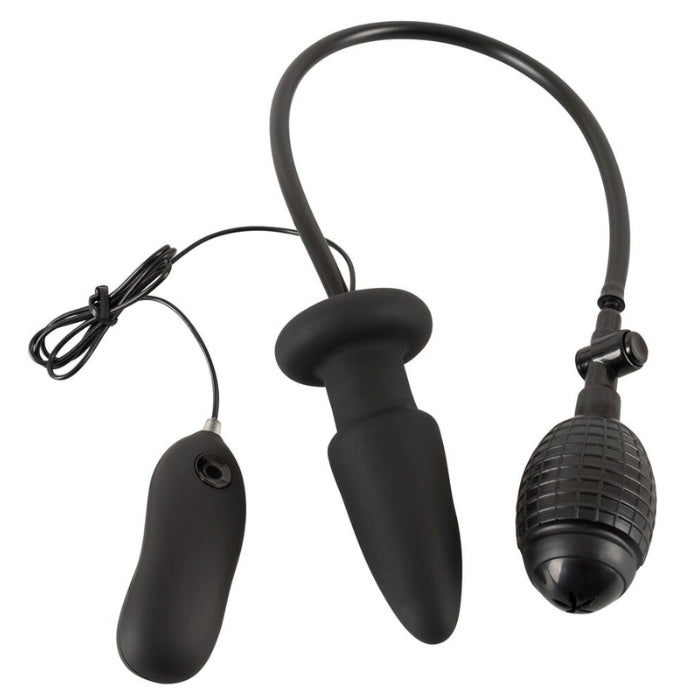 Lady Jane Adult Sex Shop | Inflatable Butt Plug - Large Black