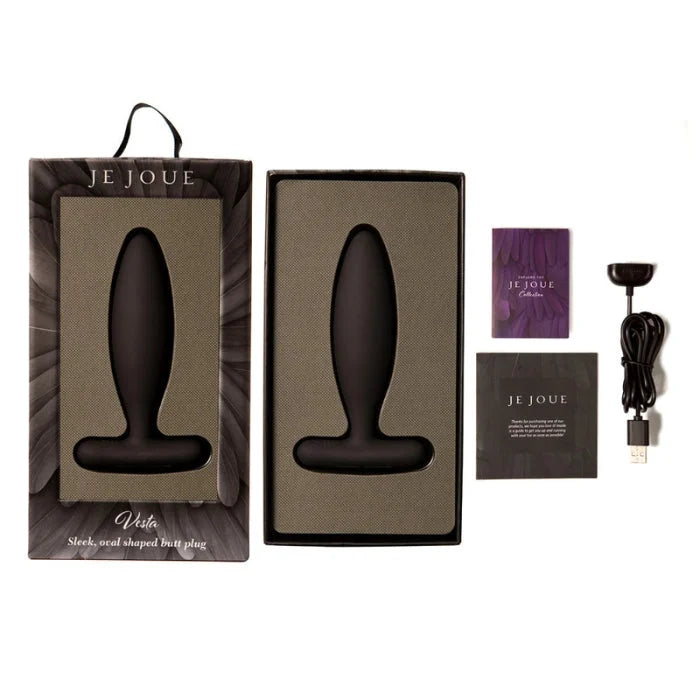 Lady Jane Adult Sex Shop | Je Joue Vesta Vibrating Plug Black
