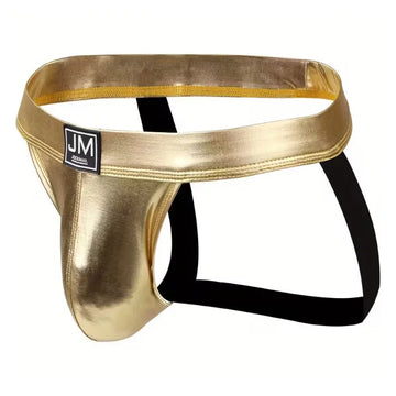 Lady Jane Adult Sex Shop | Jockmail Backless Jockstrap - Gold L
