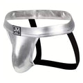 Lady Jane Adult Sex Shop | Jockmail Backless Jockstrap - Silver L