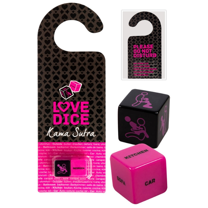 Lady Jane Adult Sex Shop | Kama Sutra Love Dice & Door Hanger