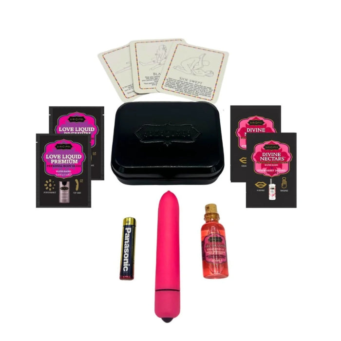 Lady Jane Adult Sex Shop | Kama Sutra Weekender Kit with Bullet - Strawberry