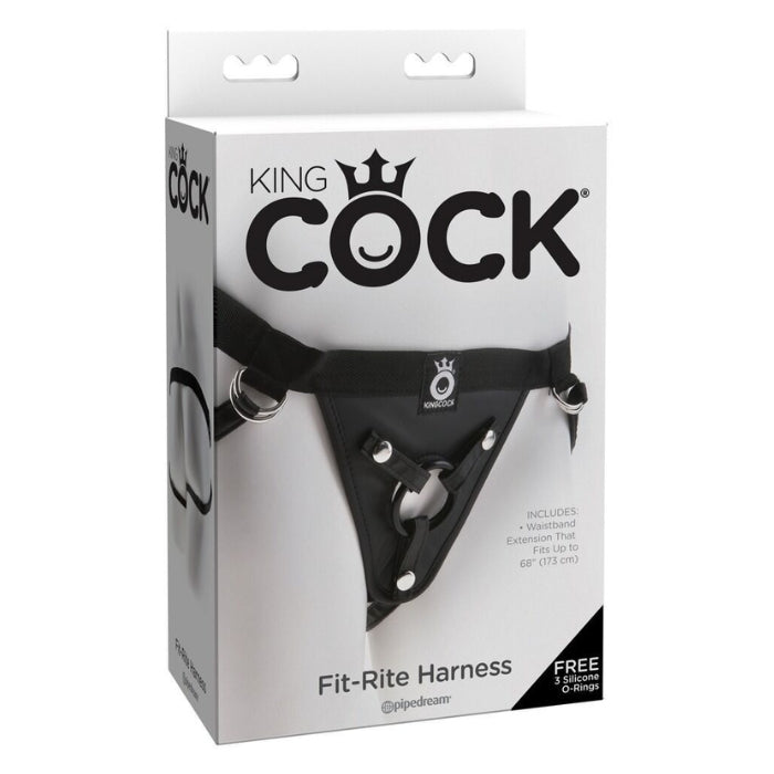 Lady Jane Adult Sex Shop | King Cock Fit-Rite Harness