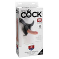 Lady Jane Adult Sex Shop | King Cock Strap-on Harness with 6inch Dildo - Light