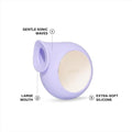 SILA™ Cruise’s sonic waves offer a gentle clitoral stimulation allowing you to enjoy the intensities without making direct contact. The vibrations are spread with equal intensity across the whole clitoris, not just in its center, which leads to a sensual, slow build-up of orgasm. Made with ultra-smooth premium silicone, 100% waterproof which makes it perfect for the bath and shower and rechargeable.