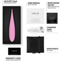Lady Jane Adult Sex Shop | Lelo DOT Travel Clitoral Vibrator - Pink
