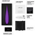 Lady Jane Adult Sex Shop | Lelo DOT Travel Clitoral Vibrator - Purple