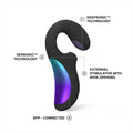 Lady Jane Adult Sex Shop | Lelo Enigma Double Sonic Vibrator - Black