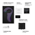 Lady Jane Adult Sex Shop | Lelo Enigma Double Sonic Vibrator - Purple