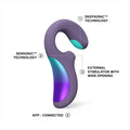 Lady Jane Adult Sex Shop | Lelo Enigma Double Sonic Vibrator - Purple