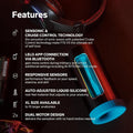 Lady Jane Adult Sex Shop | Lelo F1S v3 Vibrating Masturbator with APP - Teal
