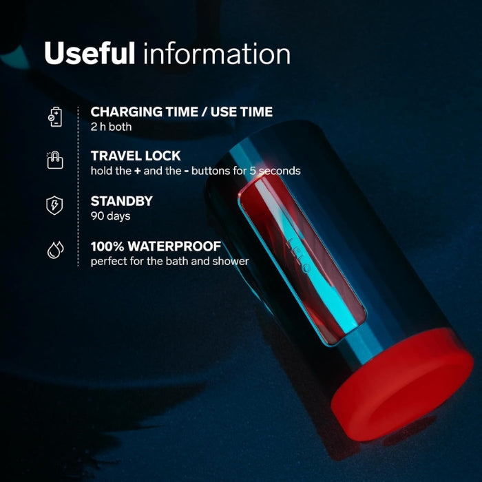Lady Jane Adult Sex Shop | Lelo F1S v3 Vibrating Masturbator with APP - Teal