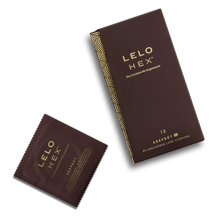 Lelo Hex Respect XL large condoms offer incredible durability, strength, and flexibility for bigger sizes to experience all the comfort and protection our advanced technology has to offer.