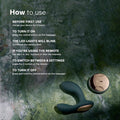 Lady Jane Adult Sex Shop | Lelo Hugo 2 Prostate Massager with Remote - Green