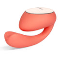 IDA Wave is an app-connected dual vibrator powered by 2 separate motors, created for those who like to build up to their orgasm gradually. The rotating, insertable tail stimulates the G-spot that mimics finger-like motion. At the same time, the larger tip brings satisfying vibrations to the clitoris. It features 4 default pleasure settings, which can be configured up to 10 using the designated LELO app. Waterproof and USB rechargeable.