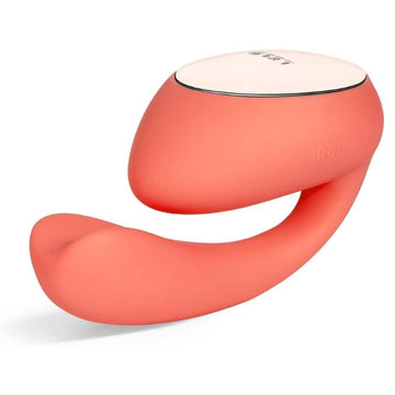 IDA Wave is an app-connected dual vibrator powered by 2 separate motors, created for those who like to build up to their orgasm gradually. The rotating, insertable tail stimulates the G-spot that mimics finger-like motion. At the same time, the larger tip brings satisfying vibrations to the clitoris. It features 4 default pleasure settings, which can be configured up to 10 using the designated LELO app. Waterproof and USB rechargeable.