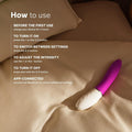 Lady Jane Adult Sex Shop | Lelo Live 3 G-Spot Vibrator with APP - Plum