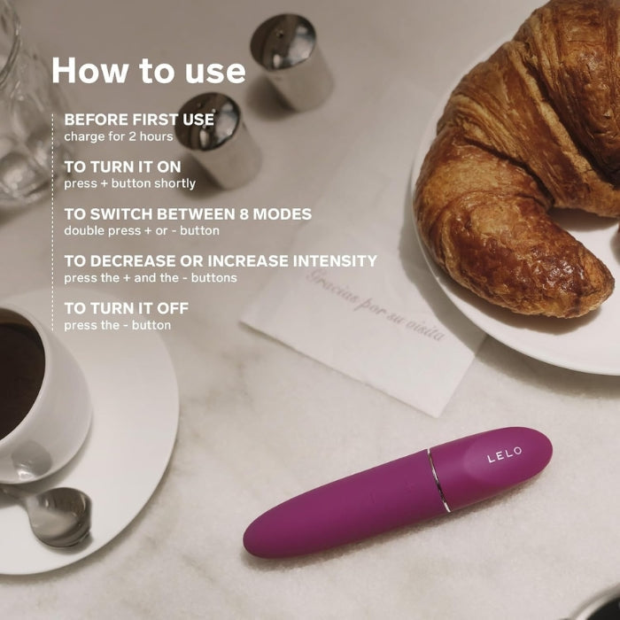 Lady Jane Adult Sex Shop | Lelo Mini Mia 3 Clitoral Vibrator - Deep Rose