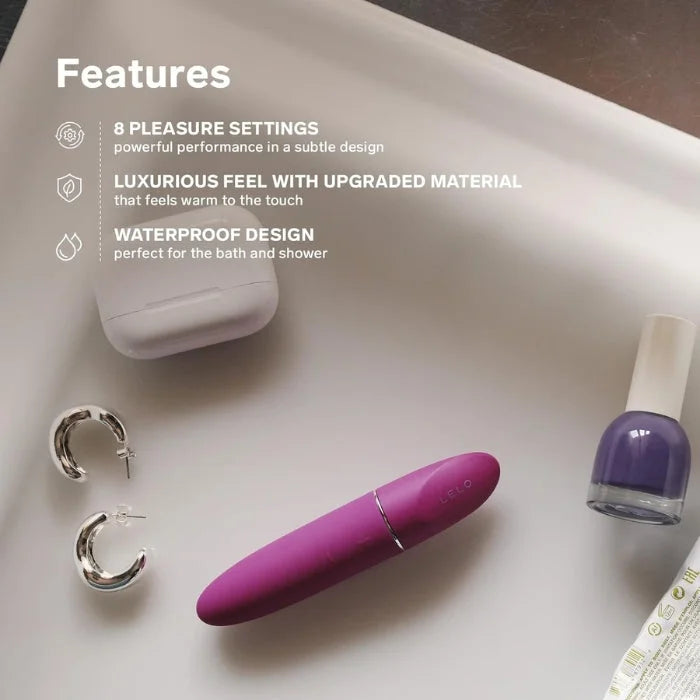 Lady Jane Adult Sex Shop | Lelo Mini Mia 3 Clitoral Vibrator - Deep Rose