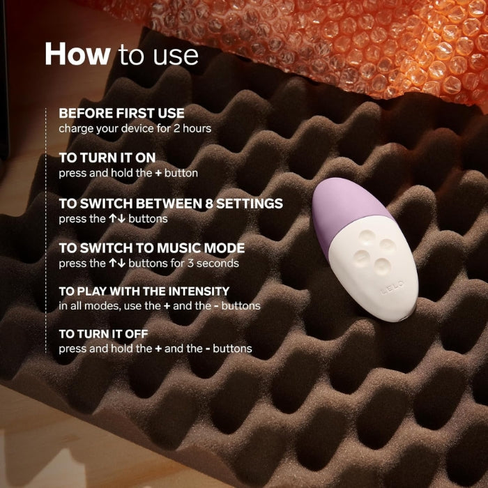 Lady Jane Adult Sex Shop | Lelo Siri 3 Clitoral Vibrator - Lavender