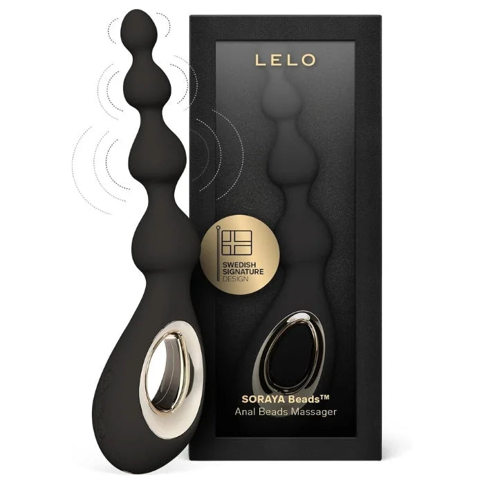 Lady Jane Adult Sex Shop | Lelo Soraya Beads Anal Beads - Black