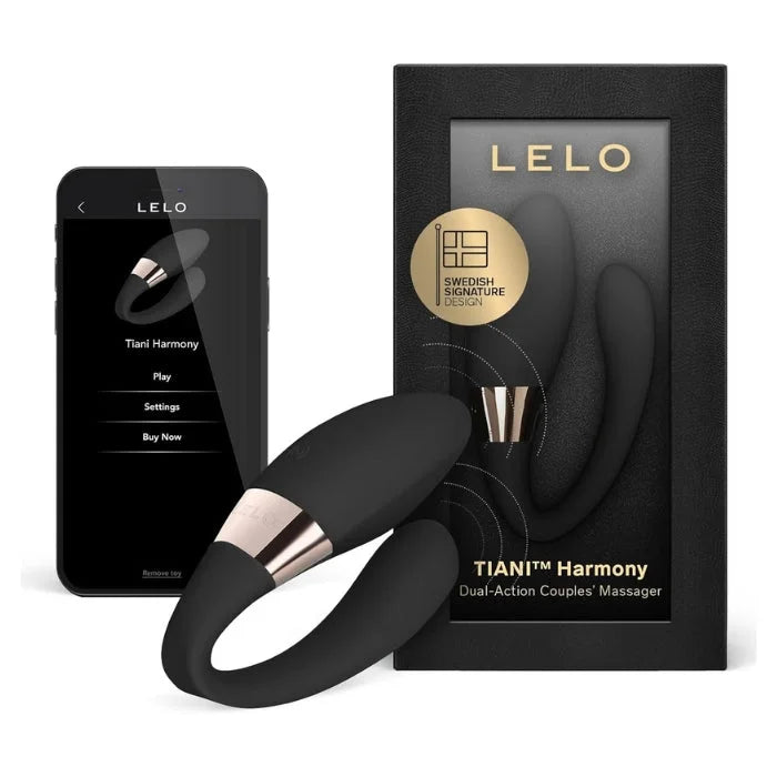 Lady Jane Adult Sex Shop | Lelo Tiani Harmony Couples Vibrator - Black