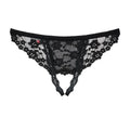 Lady Jane Adult Sex Shop | Letica Crotchless G-String - Black